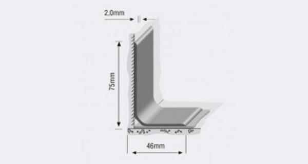 Rodape? Hospitalar em PVC de Sobrepor Rodape? Hospitalar em PVC de Sobrepor