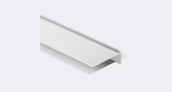 Acabamento porta balcão 2,5mm com Acabamento em Metal