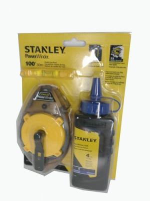 Kit marcador - Giz de linha Azul c/ 15M - STANLEY