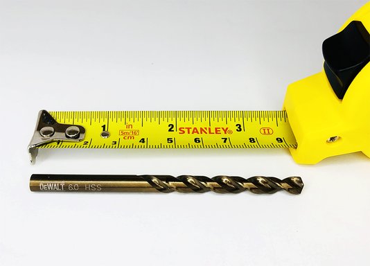 Broca De Aço Rapido 6mm P/Metal