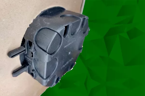 Caixinha elétrica para drywall com tampa
